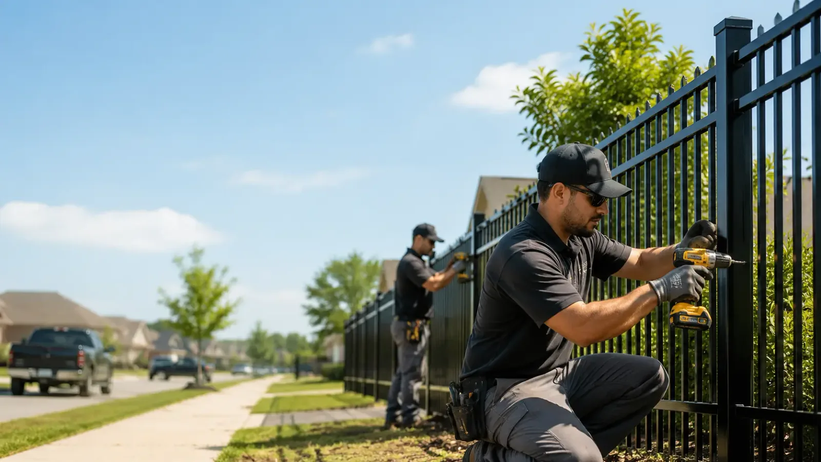 Metal Fence Installation in La Motte, IA
